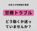 社労士が労務トラブルを丁寧にサポートします 在籍中の従業員のトラブルや労務不安を解消します イメージ1