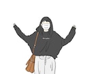 お持ちの写真などから、線画イラストを作成いたします 線画、カラー、モノクロ色付け、お好みの絵でお選びください イメージ3