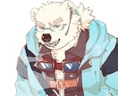獣人・ケモノ特化／SNSアイコン・ヘッダー描きます 獣人/ケモノ/FurryのSNSアイコン・ヘッダー制作します イメージ1