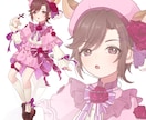 衣装デザインに拘った立ち絵描きます TRPG、IRIAM、VTuber、新衣装、グッズにどうぞ❁ イメージ8