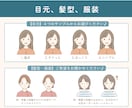 SNS・ブログに♪優しい表情イラスト5点描きます 表情・目元も選べるお得なセット♪埋もれず目を引くアカウントに イメージ4