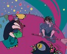 SNSアイコン用等様々なイラスト作成します あなたを表す作品を作成します。 イメージ5