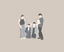 記念のプレゼントに！イラスト作成します おしゃれなイラストを作りませんか？ イメージ2