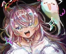 SNSアイコンやバストアップのイラストを制作します 修正回数制限なし！納得いくまでとことんお付き合いいたします。 イメージ1