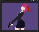 立ち絵などイラスト描きます どんな感じの立ち方にしたいかお気軽にお申し付けください♪ イメージ3