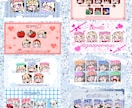 ぷくぷくとした可愛いスタンプ作成いたします 早い！安い！高クオリティ！のスタンプを作成いたします イメージ2