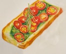 ポスター、チラシに使用されるイラスト制作します 現役芸大生が、食べ物・動物のイラストを制作します。 イメージ1