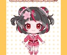激安！リピーター特典あり！目立つミニキャラ描きます ざっくりなイメージで大丈夫！質問に答えるだけの簡単作成♪ イメージ8
