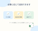 アンケート結果を見やすく集計・グラフ化します CSV・Excelを送るだけ。結果を見やすい形に整理します イメージ4