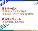 YouTube動画の歌詞字幕を作成いたします アップロード済みのMVにもカラオケ字幕を簡単設定♪ イメージ2