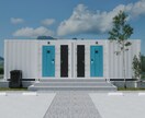 3DCGによるフォトリアルな外観パースを制作します 図面だけでは解りずらいイメージを、CGで視覚化します♪ イメージ2