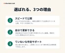 店舗・サロンのホームページ作ります スマホ対応・自分で更新OK｜最短2週間で公開 イメージ7