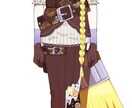 安価でデザインからパーツ分けまで承ります 顧客の好みに則った画風で描かせていただきます！早期納品可能！ イメージ3