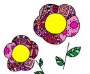 ロゴ、ちょっと使いたい時などのイラスト描きます ポップでかわいいタッチのイラスト イメージ3