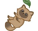 丸くてゆるかわいい動物描きます SNSアイコンやブログ等におすすめ！ イメージ2