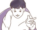 お写真をシンプルおしゃれな似顔絵風イラストにします 商用利用◎SNSや動画配信に！自分だけのオリジナルアイコン♡ イメージ7
