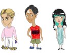 可愛い似顔絵描きます 可愛くて似ている！おしゃれな似顔絵描きます。 イメージ1