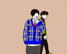 顔出ししないオシャレなイラストをお描きします 一枚の写真からあなたのイラストをお描きします！ イメージ3