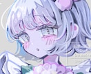 キラキラ透明感！かわいいアイコン描きます ✧ココナラ依頼がはじめての方もお気軽にご相談ください✧ イメージ4