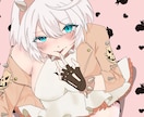 IRIAM向けの立ち絵やサムネを描きます 新規立ち絵、新規衣装、SD、MVやサムネ用の1枚絵を描きます イメージ2