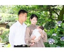お宮参り写真や七五三写真を撮影します ご家族の大切な思い出、自然な姿を優しい写真で残します･* イメージ6