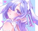 サブカルかわいいイラストかきます ♡ふんわりかわいい透明感アイコン制作します♡ イメージ1