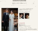似顔絵✖️ゲスト参加型参加型結婚証明お描きます ◎結婚式を盛り上げる◎可愛くて似てるウェディングイラスト イメージ7