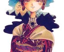 メルヘンでノスタルジックな色鉛筆のイラスト描きます メルヘンチックでノスタルジックで、ちょっとダークなイラストも イメージ7