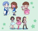 かわいい人物☆カットイラストを制作します かわいくて、伝わる人物イラストをお描きいたします！ イメージ3