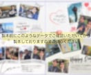打合せしっかりで希望通りに！記念アルバム制作します ／素材写真さえあれば素敵にお仕上げ！製本までしてお届けします イメージ7