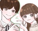イラストやSNSアイコンを作成します 夢絵などご購入者様の容貌にお答えします(*´˘`*) イメージ2