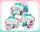 ゆるもちミニキャライラストお描きします 通常よりちんまりゆるゆるもちもちなミニキャライラストです！ イメージ6