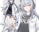 TRPGや活動用にオススメ！立ち絵ご依頼承ります 絵柄が強すぎないシンプルなイラストです イメージ2