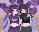 1枚絵お描きします パッと目につく1枚絵描きます！ イメージ2