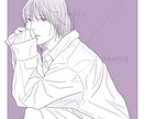 シンプル×繊細な人物イラストを描きます SNSアイコン・プレゼント用等お気軽にご相談ください＾＾ イメージ7