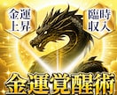 黒龍財運結界で金脈覚醒し豊かさを呼び込みます 臨時収入・売上・契約運を整える財運調整術|占い|ヒーリング イメージ1