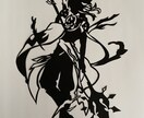 イラストを切り絵化します お気に入りのイラストを、もっと特別な一枚にしましょう！ イメージ3