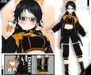 VTuber/VRChat用3Dモデル作ります 商用利用込★キャラデザからお任せ◎武器や小物もつくれます！ イメージ4