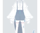 IRIAM用イラストお描きします 綺麗に映るか何度も修正して、立ち絵お送りいたします イメージ4