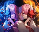 納期1ヶ月!!きっと気に入る1枚を用意致します Vtuber・歌い手、動画用サムネ等お求め方にもおすすめ!! イメージ1
