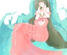 可愛い・美人良いとこ取りの絵柄で描きます 可愛らしさもあり、美人なキャラクターが描けます。 イメージ6