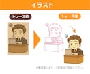 粗い画像・イラスト・ロゴ・をトレースデータ化します 印刷使用OK！美しい仕上がりのベクターデータ作成 イメージ2
