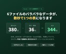 バラバラのCSV・Excelを1つにまとめます 文字化けも表記ゆれも自動統一。手作業30分が数秒に イメージ3