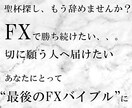 FXで勝ち続けたいと本気で思う人へ勝ち方を教えます FXで勝ち続けたいと切に願う人に届けたい投資バイブル イメージ1