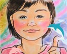 心に光を灯す、優しいアナログ似顔絵を描きます 見つめるたび、心がほどける魔法のような優しさをお届けします イメージ8