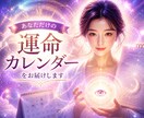 あなただけの運命カレンダーをお届けします 30日間の運命を日ごとに紐解く特別なメッセージ イメージ1