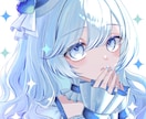 商用利用込！可愛い女の子のイラスト描きます 透明感のあるキラキラしたイラストが得意です！ イメージ7