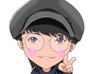アイコン等に使える似顔絵描けます ミニキャラから等身まで上半身の似顔絵を描きます！ イメージ2