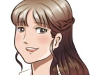 似顔絵をお好みの描き方でお作りします お顔に忠実に、漫画風に、アニメ風にとご要望に合わせます イメージ4
