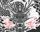 個性的で細かい絵を描きます タトゥーデザインとしても承ります。※基本デジタル納品のみ イメージ1